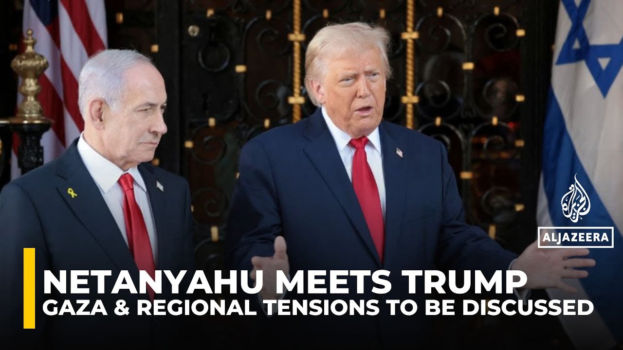 Netanyahu meets Trump in Florida amid talks on Gaza, Iran and regional tensions