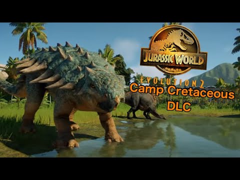 CAMP CRETACEOUS DLC TRAILER | JURASSIC WORLD EVOLUTION 2