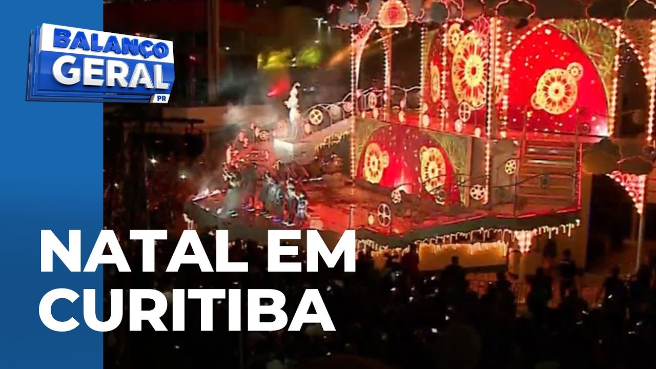 Natal de Curitiba começa dia 23 de novembro com maior programação gratuita do país