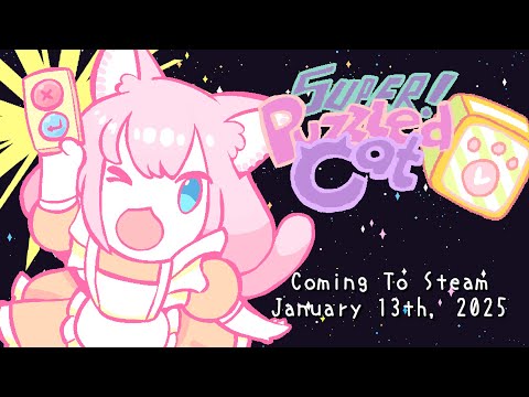 Super Puzzled Cat | Release Date Trailer thumbnail