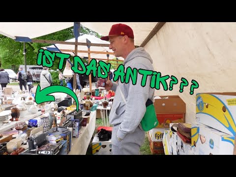 Boxes, customers, chaos - My adventure at the antique flea market at the Karlshorst race track