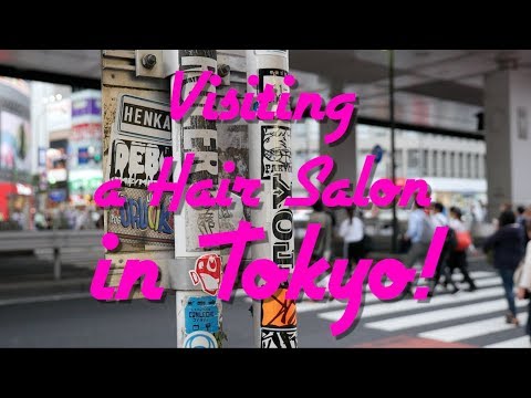 Visiting a Hair Salon in Tokyo! SHINKA Roppongi