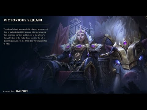 VICTORIOUS SEJUANI SKIN SPOTLIGHT-NEW ITEMS-05-21-2024