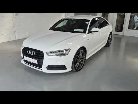 Audi A6 2016, S-Line Black Edition Ibis White - Image 2