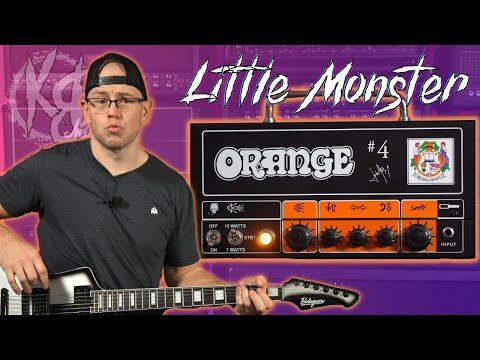 Orange TT15JR Signature #4 Jim Root Terror 15-Watt Guitar Amp Head 2012 - 2018 - Black image 9