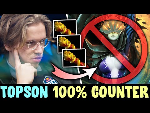 Topson team ABSOLUTE COUNTER to Phantom Assassin — MKB 1st item