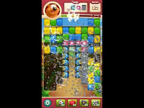 Toon Blast Level 7828 - NO BOOSTERS 🐻🐺🐱 | SKILLGAMING ✔️