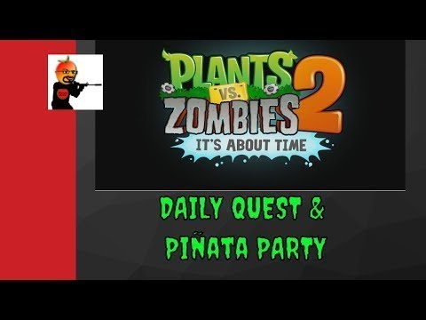 Battlez, Travel Log, and Piñata Party!!! MANGO PLAYS: Plants Versus Zombies 2| 1/13/2019