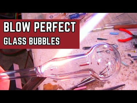 Glass Bubbles | Glass Blowing Techniques | Blowing The Perfect Glass Bubble