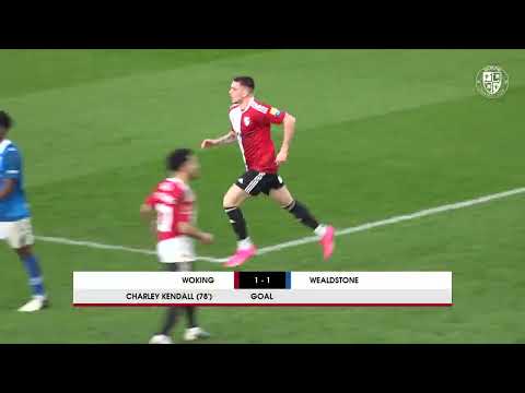 Woking 1-1 Wealdstone | Match Highlights