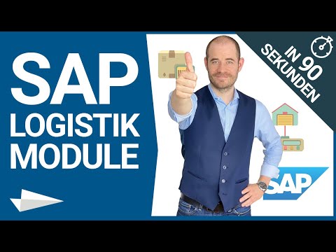SAP Logistik/SCM Module in 90 Sekunden - SAP MM, SD, CS, LE, PP, MRP, QM, PM, WM im Überblick