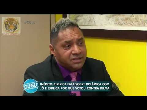 Tiririca explica polémica com Jô Soares- Programa do Gugu 22/06/16