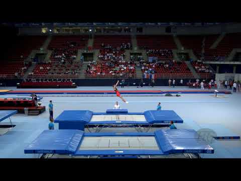 GEENS Joris (BEL) - 2017 Trampoline Worlds, Sofia (BUL) - Qualification Trampoline Routine 1