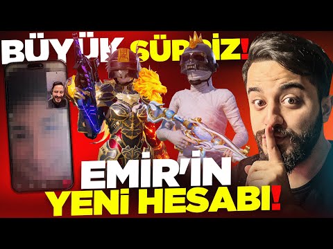 13 YAŞINDA Kİ EMİR İN YENİ HESABI! AŞIRI MUTLU OLDU! ÖZEL VİDEO! PUBG Mobile