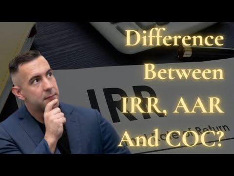 Understanding Real Estate Investment Returns: AAR, IRR, and COC with TPIC