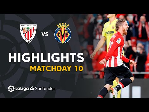 Imagen de portada del video ⚽ HIGHLIGHTS I Athletic Club 2-1 Villarreal CF I LaLiga Matchday 10