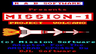 [Amstrad CPC] Mission 1 - Project Volcano - Longplay