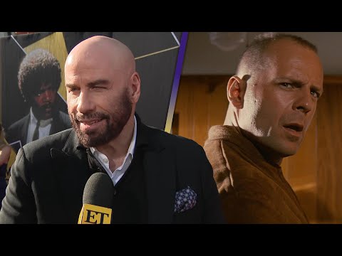 John Travolta Shares Memories of Working With Bruce Willis on Pulp Fiction (Exclusive)