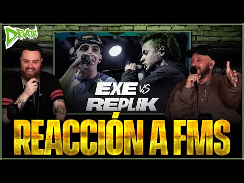DTOKE REACTS TO REPLIK vs EXE with RED BEARD 🔥 FMS ARGENTINA 🇦🇷