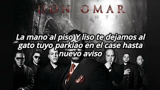 RX - Don Omar ft Kendo Kaponi (Letra)