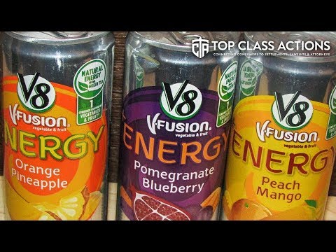 V8 Facing Lawsuits Over “No Caffeine Crash” Energy Drink