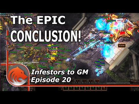 StarCraft 2: LAST Episode of MASS Infestors to Grandmaster!