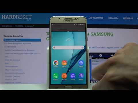 Cómo activar pantalla dividida en Samsung Galaxy J7 (2016) - dividir pantalla