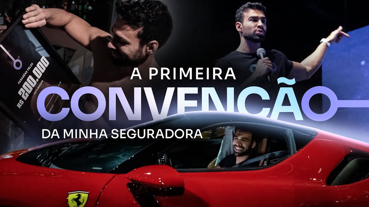 Fiz a Primeira Convenção da Loovi Seguros, com direito a Carro Zero de premiação