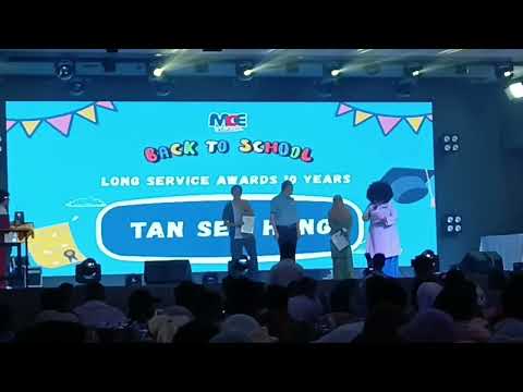 10 Years Long Service Award MCE Back To School 2026