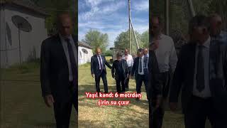 Suyu yoxdur amma yaşıl kənd 6 metrdən şirin su çıxır