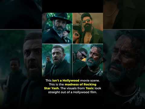 This isn't a Hollywood movie scene. This is the madness of Rocking Star Yash...