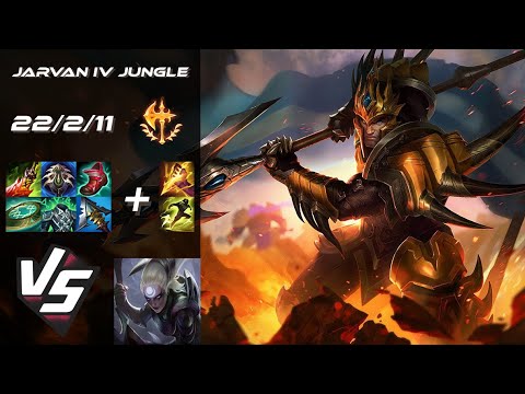 JUNGLE Jarvan IV vs Diana - NA Grandmaster Patch 26.2