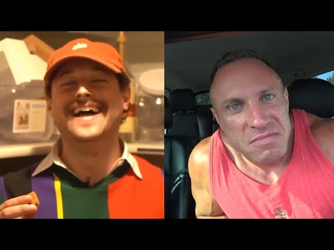 Knut catches Rich eating Chocolate (both streams)