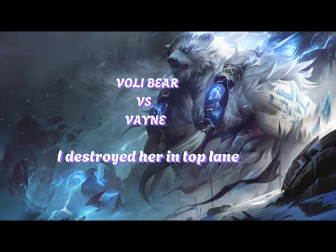 WILDRIFT: VOLI BEAR vs VAYNE on TOP LANE…..