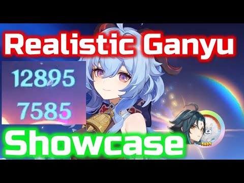 Still undecided? Here's a Realistic s̶c̶u̶f̶f̶e̶d̶  Lv80 c0 Ganyu vs ALL Boss - Last Minute Showcase