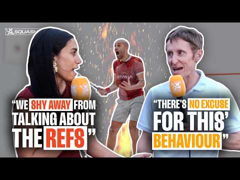 SQUASHTV team debate ElShorbagy's Conduct at the Worlds 👀