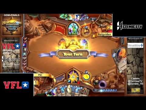 [Hearthstone]  VFL Weekly #9  QUICKSHOT Semi Finals 1 PNC vs. Nalguidan Round #4