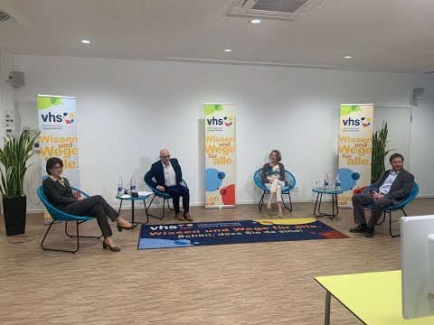 50 Jahre vhs Unteres Remstal - Aufzeichnung der Podiumsdiskussion  aus der vhs Fellbach