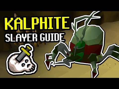 BEST Method Kalphite Slayer Guide w/ Cannon Method (OSRS 2025)