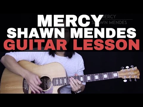 Mercy Guitar Tutorial Shawn Mendes Guitar Lesson |Easy Chords + Guitar Cover|