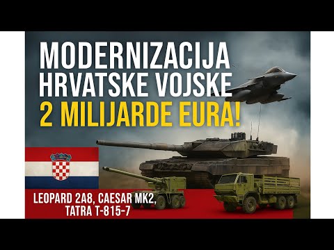 Da li Hrvatska vojska postaje najmodernija na Balkanu? Najveća modernizacija u historiji!