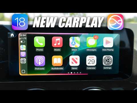 NEW CarPlay Apple Intelligence - iOS 18.1 BETA 1