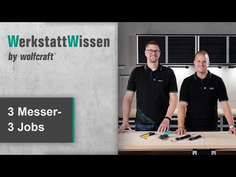 3 Profi-Messer im Vergleich | WerkstattWissen | wolfcraft