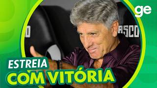 O TIME DA VIRADA! NA ESTREIA DE RENATO, VASCO VENCE O PALMEIRAS | GLOBO ESPORTE | ge.globo