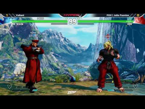 WNF 2.5 SFV - Valiant (M. Bison) vs FOX | Julio Fuentes (Ken)