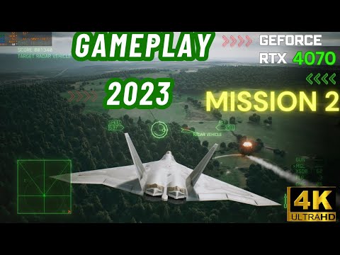 ACE COMBAT 7 Gameplay Walkthrough Mission 2 Campaign 2023 [4k UHD 60 FPS PC] - No Commentary !