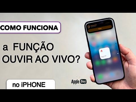 How does the LISTEN LIVE ON iPHONE feature work?