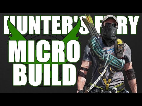 MY HUNTERS FURY BUILD FOR THE MICRO LEAGUE - PERFECT FOR SPEEDRUNS | THE DIVISION 2 SEASON 10