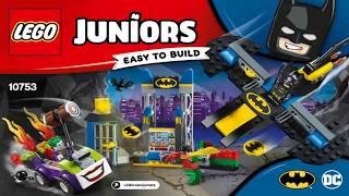 LEGO Juniors Нападение Джокера на Бэтпещеру (10753) - відео 2