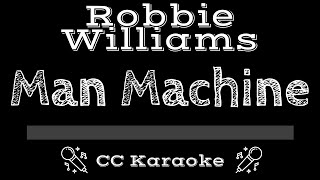 Robbie Williams   Man Machine CC Karaoke Instrumental Lyrics